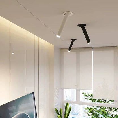 DecorBites™ 5W LED Bar Ceiling Spotlight: Modern High-Quality Adjustable Indoor Lighting