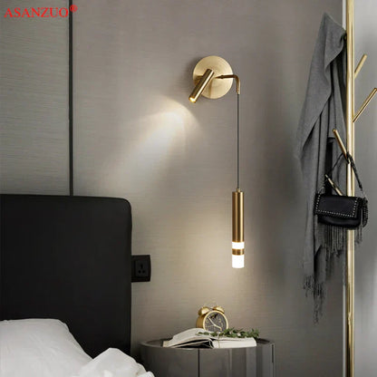 DecorBites™ LED Wall Lamps - Modern Bedside & Reading Light for Bedroom, Study, Stairway