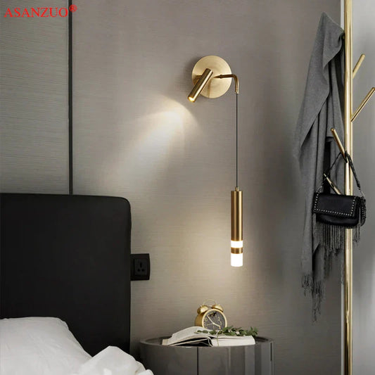DecorBites™ LED Wall Lamps - Modern Bedside & Reading Light for Bedroom, Study, Stairway