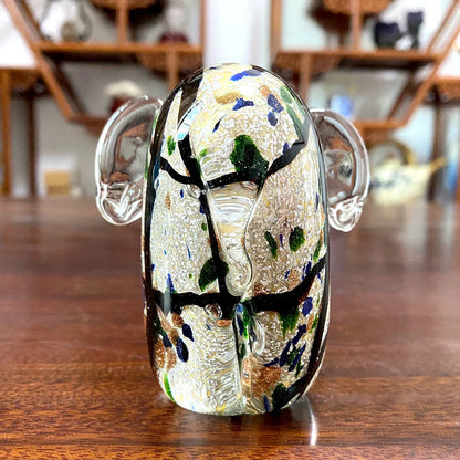 DecorBites™ Elephant Crystal Glass Sculpture Feng Shui Living Room Ornament