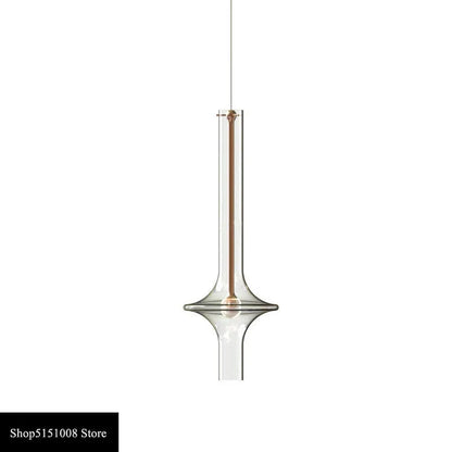 DecorBites™ Glass Pendant Light: Stylish Nordic Luxury Kitchen and Bedroom Hanging Lamp