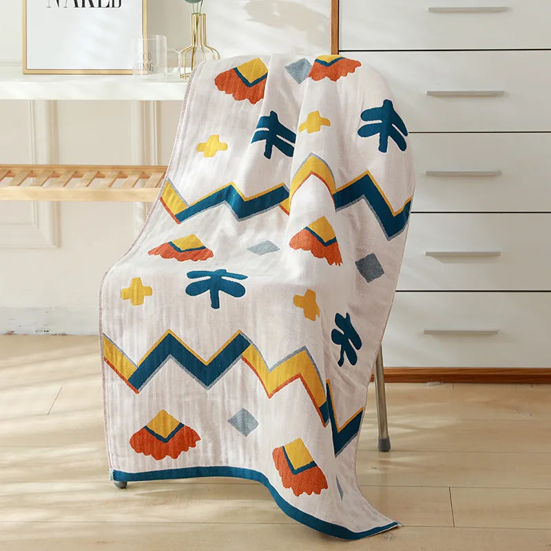 Toalla de baño de gasa de algodón DecorBites™ - diferentes estilos