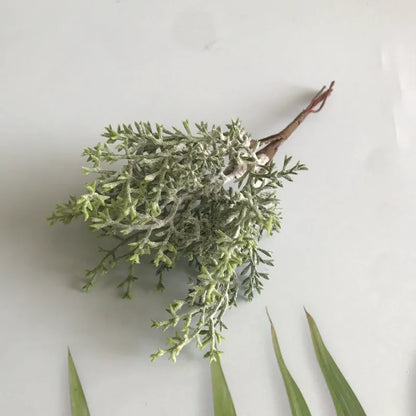 Paquete de estambres de bayas verdes DecorBites™ para decoración navideña y envoltorio de regalos DIY