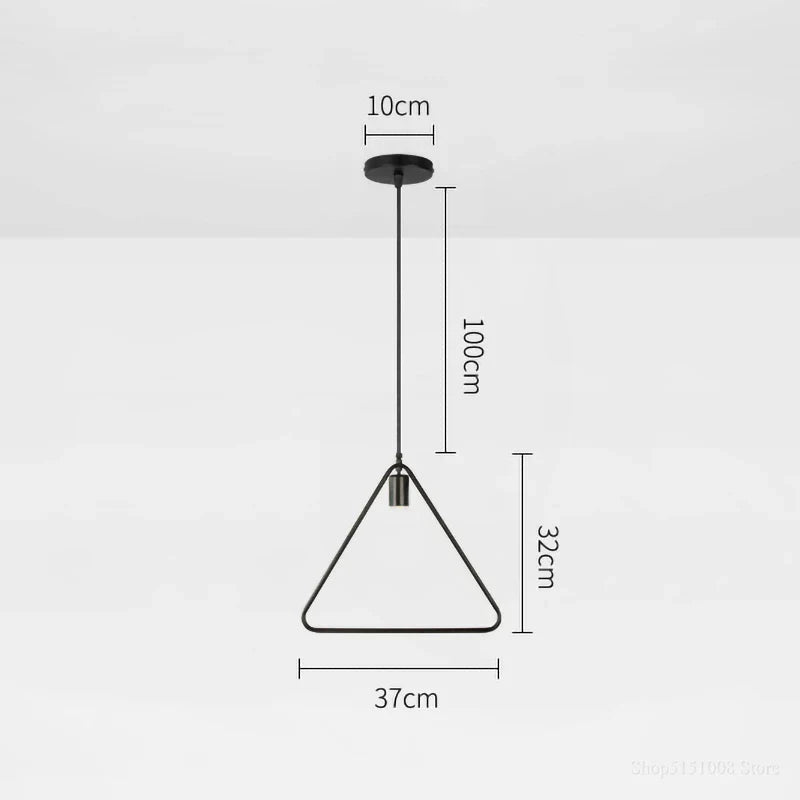 DecorBites™ Industrial Nordic Retro Pendant Lights for Home and Bar Chandelier.