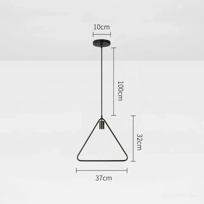 DecorBites™ Industrial Nordic Retro Pendant Lights for Home and Bar Chandelier.