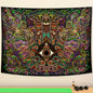 Decobites Mandala Witchcraft Tapestry Wall Hanging Yoga Mat Bohemian Sofa Blanket