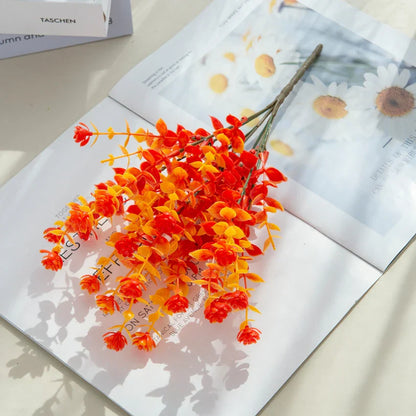 DecorBites™ Artificial Eucalyptus Leaves Decoration for Home, Garden, Wedding - Fake Plants