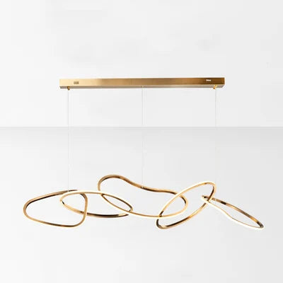 DecorBites™ Elegant Chandelier for Dining Bar, Minimalist Art Lamps