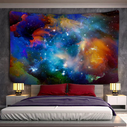 Decobites Galaxy Psychedelic Space Tapestry Hanging for High-Quality Boho Decor