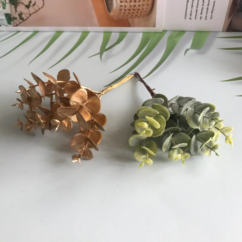 DecorBites™ Artificial Ferns Shrubs: Creative Plant Decor for Walls