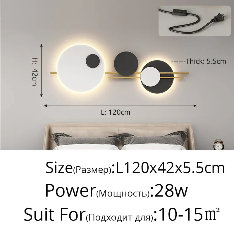 DecorBites™ LED Wall Lamps: Modern Bedroom & Living Room Decor, Simple & Stylish Lighting