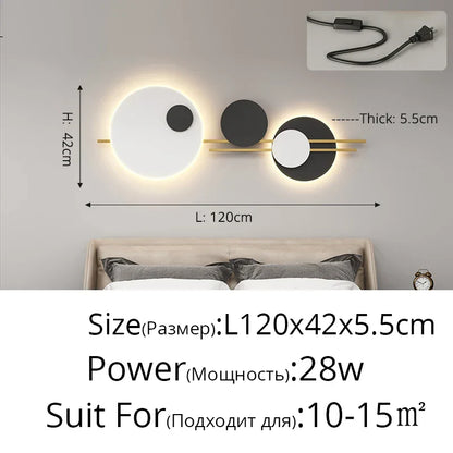 DecorBites™ LED Wall Lamps: Modern Bedroom & Living Room Decor, Simple & Stylish Lighting