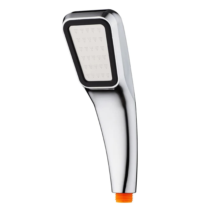 Cabezal de ducha cuadrado tipo lluvia DecorBites™ de 300 orificios, cromado ABS, para duchas de mano de alta presión