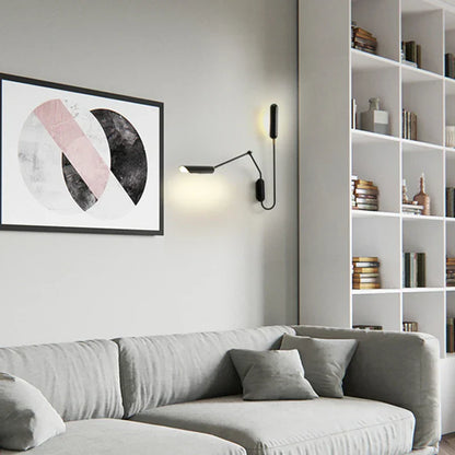 DecorBites™ Adjustable Retro Wall Lamp with Long Arm and LED E27 Light