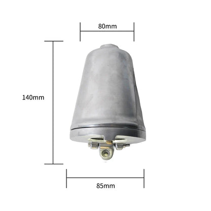 Aplique de pared industrial retro DecorBites™ de aluminio fundido, estilo medieval, para hogar, oficina o cafetería.