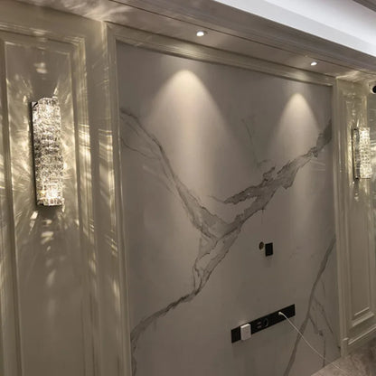 Aplique de pared de cristal DecorBites™ para una decoración moderna y lujosa del hogar