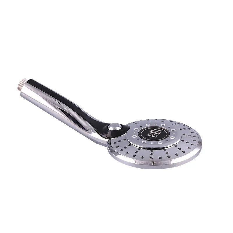 Cabezal de ducha DecorBites™ con luz LED y control digital de temperatura