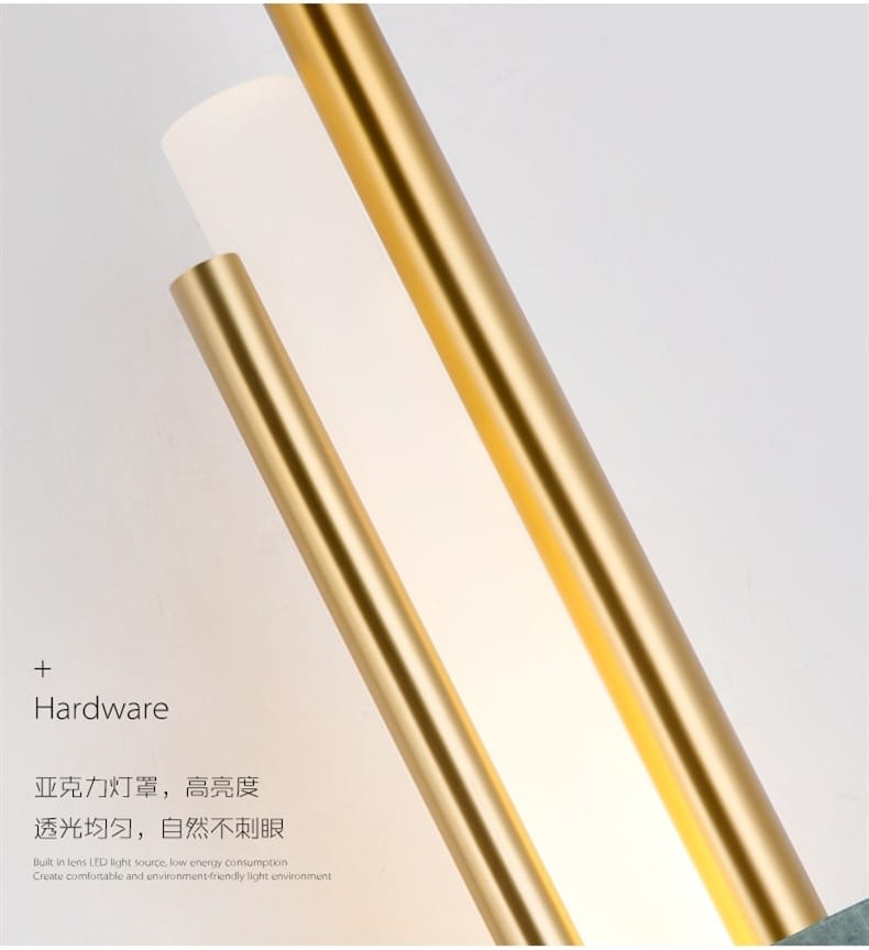 Moderne Marmor LED Wandlampe für Wohnzimmer, Schlafzimmer und Badezimmer