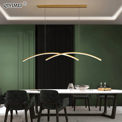 DecorBites™ LED Pendant Lights: Modern, Remote-Control, Cord Hanging, for Study, Kitchen, Living Room
