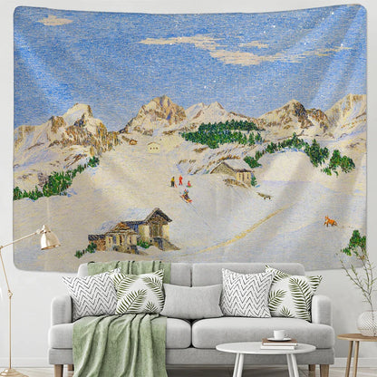 Decobites Van Gogh Star Moon Night Tapestry Blanket - 200x150cm