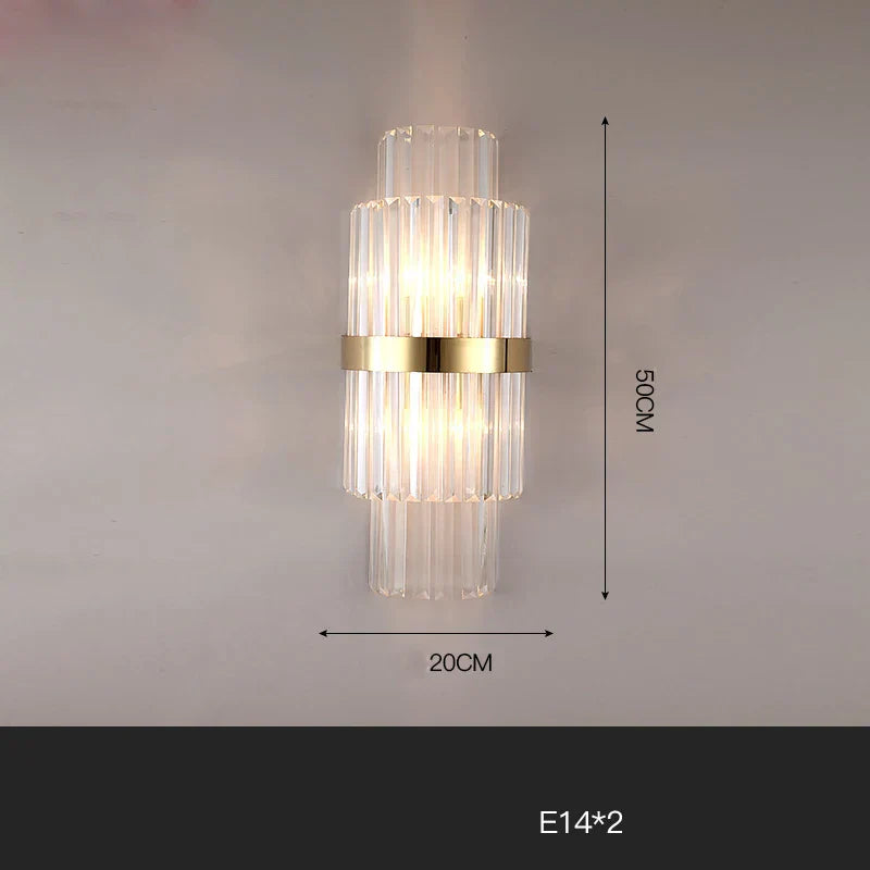 Decorbites™ Gold Schwarz LED Wandleuchte für Schlafzimmer Flur