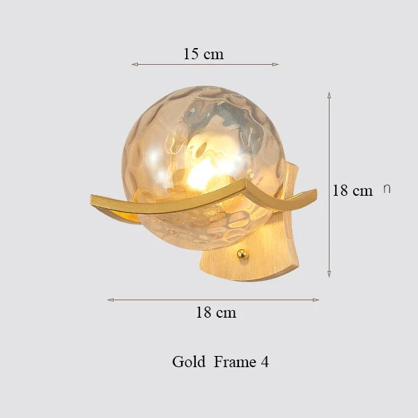 DecorBites™ Japanese Moon Wood Wall Lamp - Minimalist Design - LED Sconce Lights