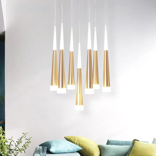 DecorBites™ Acrylic LED Pendant Lights for Modern Nordic Home Decor
