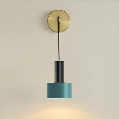 DecorBites™ Brass Wall Lamp: Minimalist Nordic Style Sconce for Living, Bathroom, Aisle Lighting