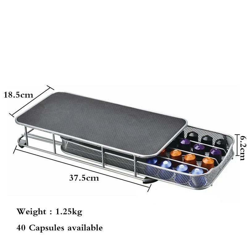 DecorBites™ Coffee Capsule Organizer Stand for Nespresso Pods