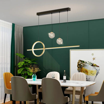 Nordic Contemporary Metal LED Pendant Light