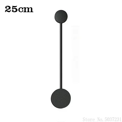 Aplique de pared LED geométrico DecorBites™: Aplique moderno para salón de hotel, lámpara de dormitorio