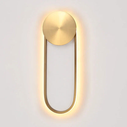 DecorBites™ LED Acrylic Metal Wall Lamp: Minimalist Nordic Sconce Light for Bedroom, Living Room