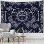 Decobites Sun Moon Universe Tapestry: Colorful Hippie Wall Hanging for Home Decor