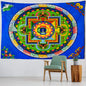 Mandala Tapestry Wall Hanging by Decobites - Psychedelic Aesthetics Room Decor