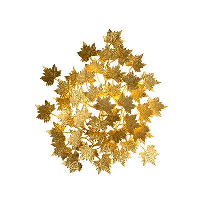 DecorBites™ LED Golden Maple Leaves Wall Sconce for Bedroom and Corridor