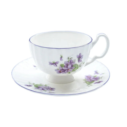 طقم شاي بلو دريم من ديكوربايتس™: كوب، صحن، برطمان حليب، وعاء سكر، أطباق وأكثر