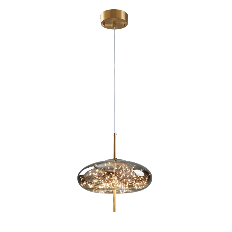 DecorBites™ Crystal Chandelier with LED Light for Modern Kitchen Decor