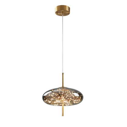 DecorBites™ Crystal Chandelier with LED Light for Modern Kitchen Decor