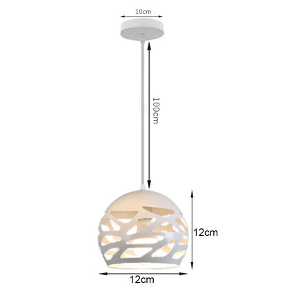 DecorBites™ Industrial Pendant Lights: Modern LED Hanging Lamps for Home Living Room Kitchen Decor