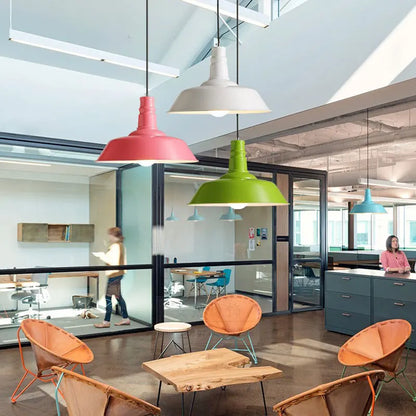 Decorbites™ Bunte LED E27 Hängelampe: Moderne Heimverbesserung für Arbeitszimmer, Schlafzimmer, Eingangsbereich