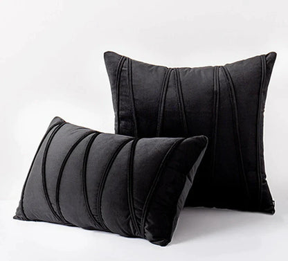 DecorBites™ Knit Short Wool Velvet Plush Pillowcase for Sofa Couch Bedroom
