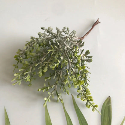 Paquete de estambres de bayas verdes DecorBites™ para decoración navideña y envoltorio de regalos DIY