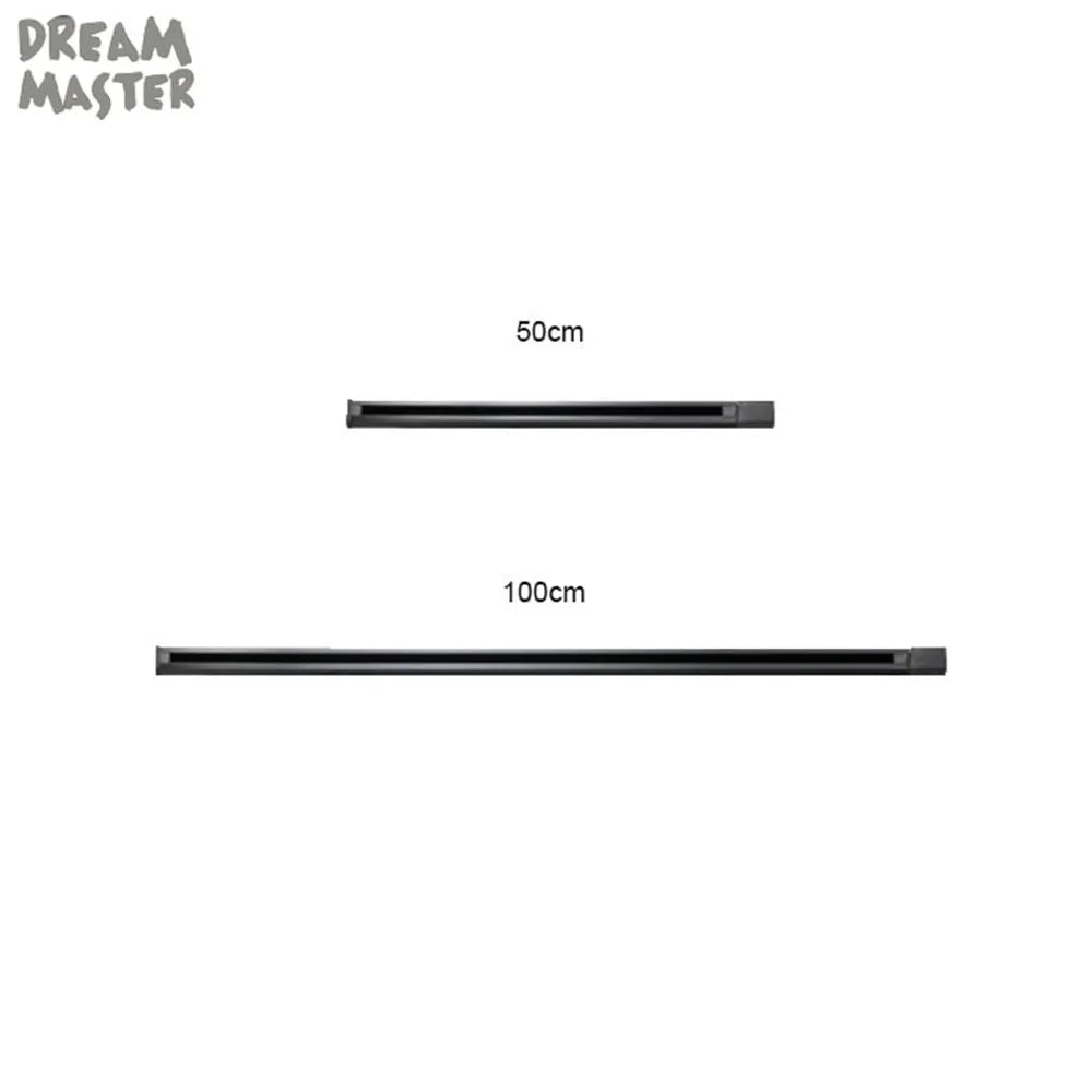 DecorBites™ Aluminum Track Rails for LED Spotlights with T-L Connector