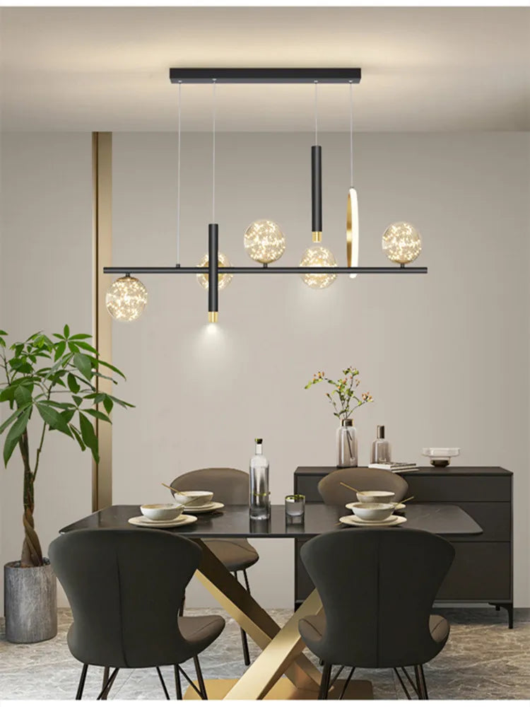 DecorBites™ LED Chandelier: Stylish Indoor Lighting for Bedroom, Living Room, Dining Room