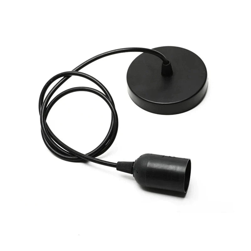 Lámpara colgante LED de 3 luces DecorBites™ de estilo industrial con casquillo E27 y acabado retro.