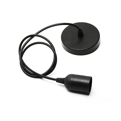 Lámpara colgante LED de 3 luces DecorBites™ de estilo industrial con casquillo E27 y acabado retro.