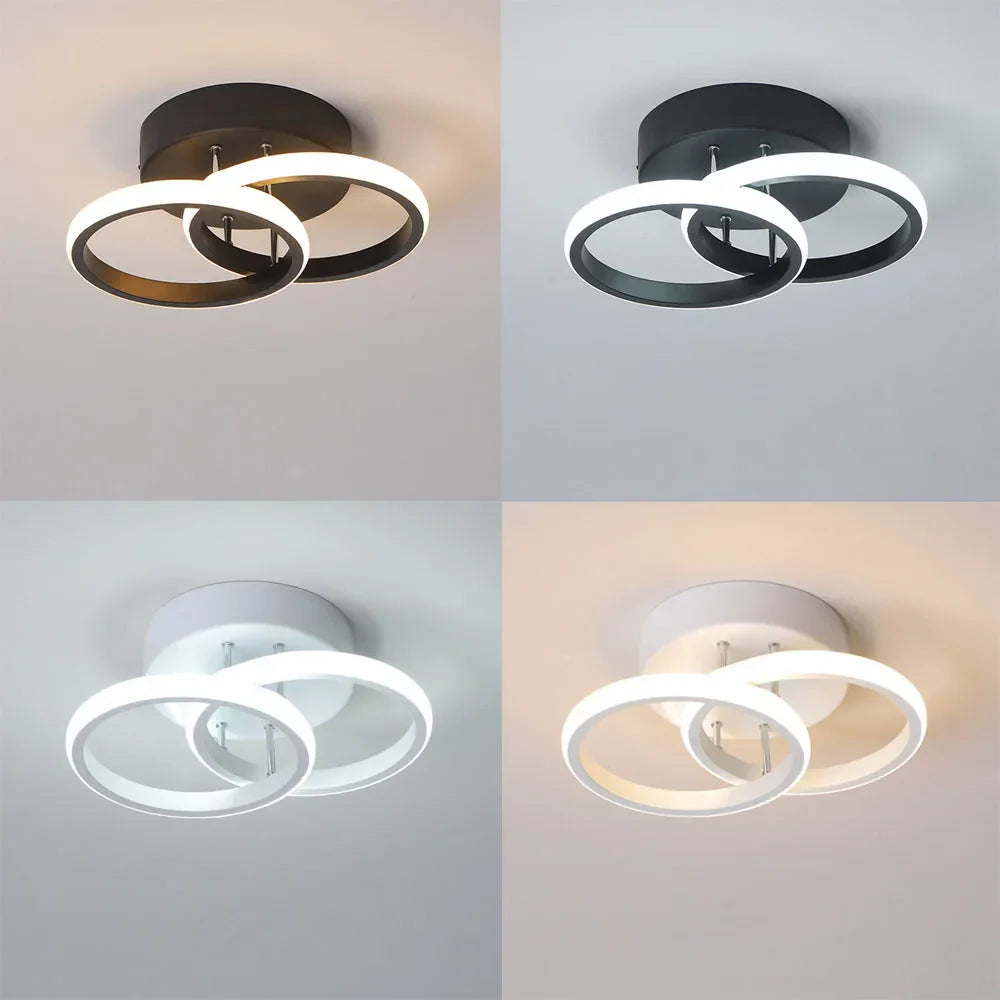 DecorBites™ LED Ceiling Light: Modern Minimalist Nordic Home Chandelier Lighting for Living Room