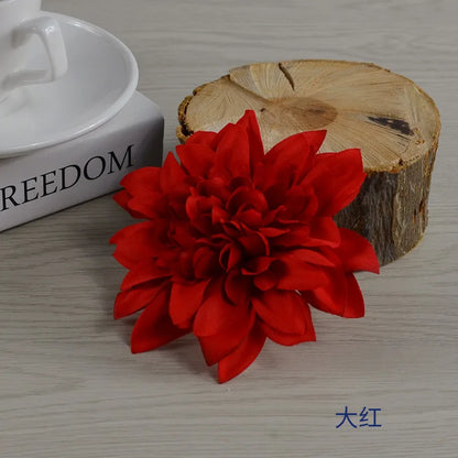 DecorBites™ Dahlia Flower Wedding Decoration Woolen Chrysanthemum Wreath Bouquet