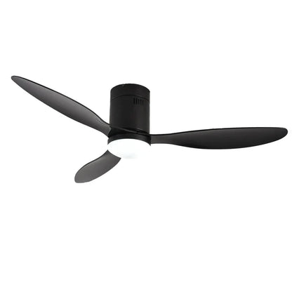 DecorBites™ Low Floor Modern LED Ceiling Fan with Remote Control, Quiet Operation