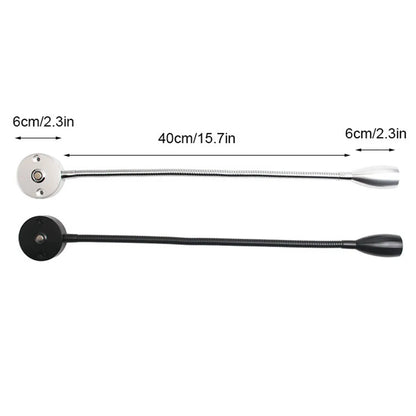 DecorBites™ LED Reading Light with USB Port, Touch Dimmable Gooseneck Lamp